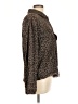 Sanctuary Animal Print Brown Jacket Size L - photo 4