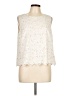 Drew Ivory Sleeveless Blouse Size L - photo 1