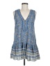 Veronica Beard Paisley Blue Casual Dress Size XXL (estimated) - photo 1