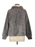 Ann Taylor 100% Polyester Gray Faux Fur Jacket Size L - photo 1