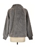 Ann Taylor 100% Polyester Gray Faux Fur Jacket Size L - photo 2