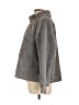 Ann Taylor 100% Polyester Gray Faux Fur Jacket Size L - photo 5