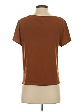 Madewell Softfade Cotton V-Neck Crop Tee (view 2)
