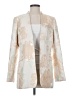 Calvin Klein 100% Polyester Floral Ivory Blazer Size 0 - photo 1