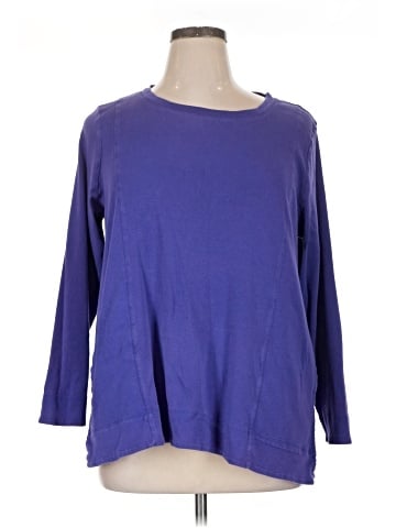Chico's 3/4 Sleeve T-Shirt (view 1)