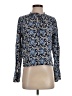 J.Crew Paisley Blue Long Sleeve Blouse Size XS - photo 1