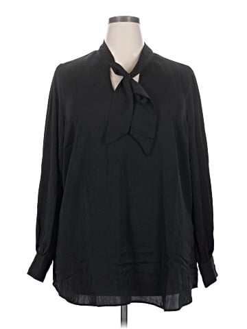 City Chic Long Sleeve Blouse (view 1)