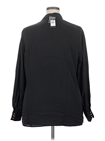 City Chic Long Sleeve Blouse (view 2)