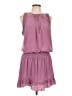 Ramy Brook 100% Polyester Solid Purple Cocktail Dress Size L - photo 1