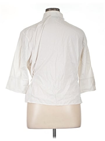Faconnable 3/4 Sleeve Button-Down Shirt (view 2)