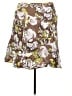 George Floral Brown Casual Skirt Size 18 - photo 1