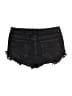 Forever 21 Black Denim Shorts Size 28 waist - photo 2
