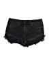 Forever 21 Black Denim Shorts Size 28 waist - photo 1