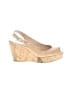 Stuart Weitzman Tan Wedges Size 7 1/2 - photo 1