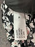 Leith 100% Polyester Floral Black Casual Skirt Size M - photo 5