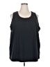 Lands' End 100% Cotton Black Sleeveless Blouse Size 3X - photo 1