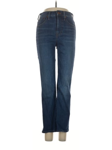 Madewell Cali Demi-Boot Jeans in Lockwood Wash (view 1)