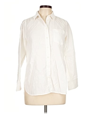 J.Crew 3/4 Sleeve Button-Down Shirt (view 1)