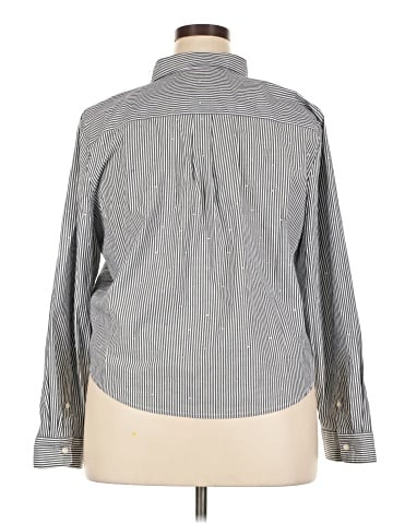 J.Crew Factory Store Long Sleeve Button-Down Shirt (view 2)