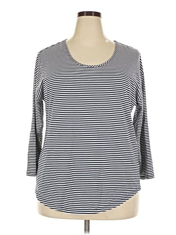 Lands' End 3/4 Sleeve T-Shirt (view 1)