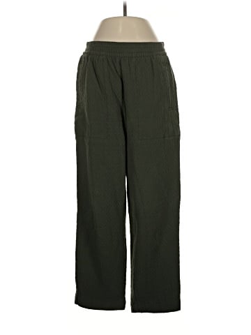 Madewell Pull-On High-Rise Tapered Pants in Diamond Jacquard (view 1)