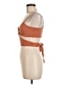Le Lis Orange Sleeveless Top Size M - photo 5