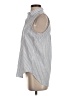 Frank & Eileen 100% Cotton Stripes Gray Sleeveless Button-Down Shirt Size XS - photo 5