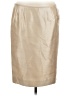 Suit Studio Metallic Tan Formal Skirt Size 12 - photo 1