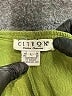 Citron 100% Silk Green Silk Pants Size L - photo 4