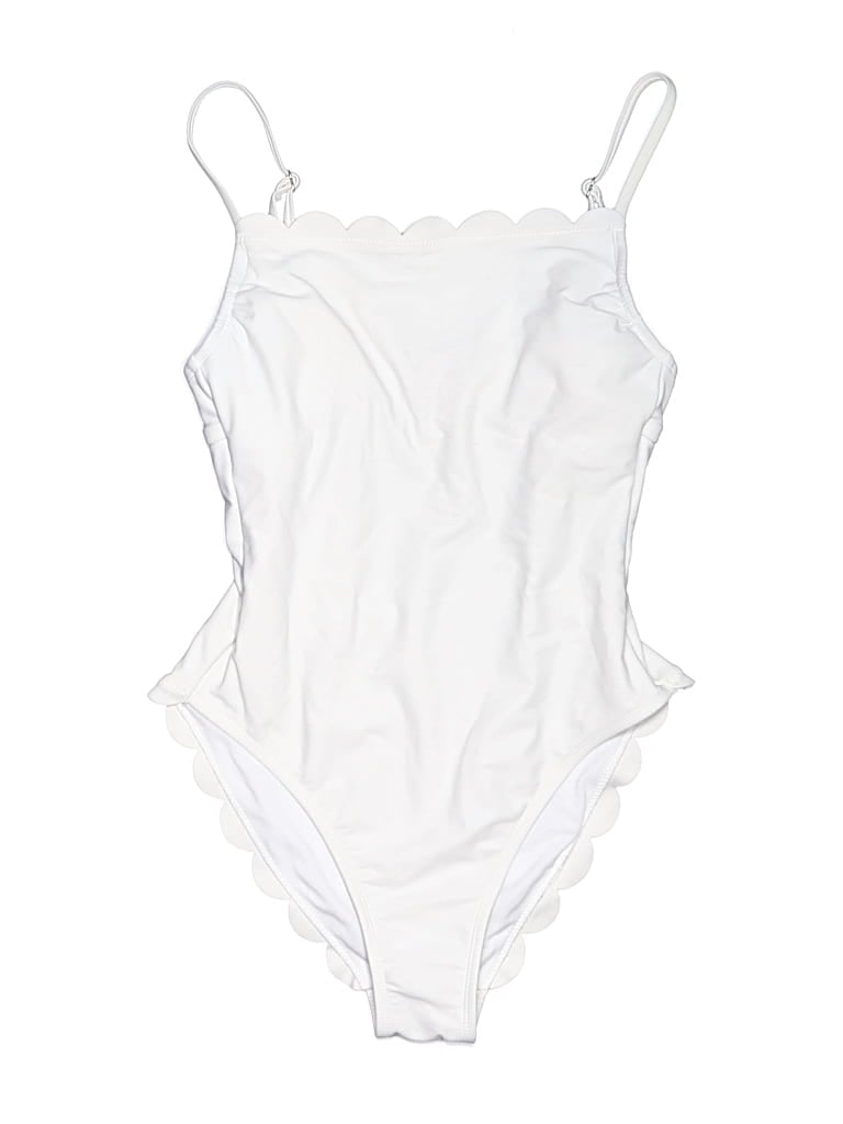 Pre-owned Xhilaration One Piece Swimsuit In White
