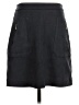 Ann Taylor LOFT Solid Black Casual Skirt Size 4 - photo 1