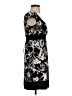 Wrapper Graphic Black Casual Dress Size XS - photo 4