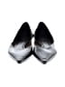 Zara 100% Leather Black Flats Size EU 38 - photo 2