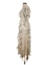 Rebecca Taylor Silver Cocktail Dress Size 0 - photo 5