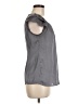 Spense 100% Polyester Gray Short Sleeve Blouse Size M - photo 4