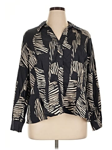 Nic + Zoe Long Sleeve Blouse (view 1)