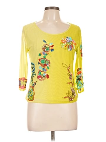 Mondi 3/4 Sleeve Top (view 1)