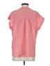 Splendid Pink Short Sleeve Blouse Size S - photo 2