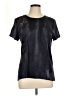 Simply Vera Vera Wang 100% Polyester Black Short Sleeve Blouse Size L - photo 1