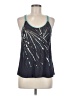 Miss Me 100% Rayon Teal Sleeveless Top Size M - photo 1