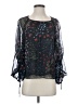 Joie 100% Polyester Black 3/4 Sleeve Blouse Size XS - photo 1