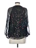Joie 100% Polyester Black 3/4 Sleeve Blouse Size XS - photo 2