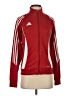 Adidas 100% Polyester Red Track Jacket Size S - photo 1