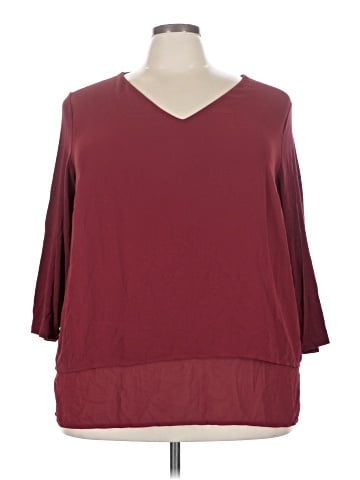 MICHAEL Michael Kors 3/4 Sleeve Top (view 1)