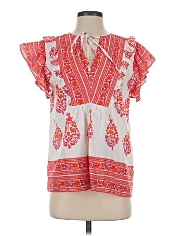 Bindu Short Sleeve Blouse (view 1)