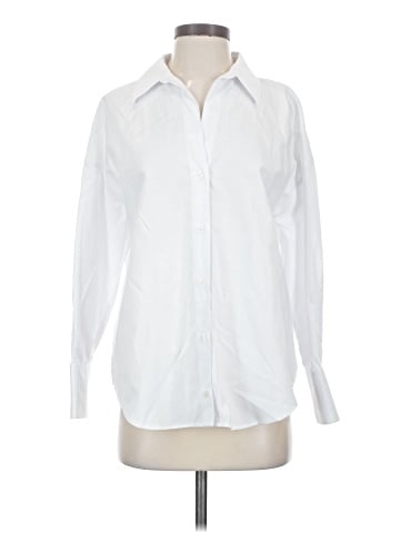 Zara Long Sleeve Button-Down Shirt (view 1)