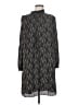 Ann Taylor 100% Polyester Paisley Gray Casual Dress Size 8 - photo 1