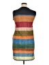 Unbranded Color Block Brown Casual Dress Size XL - photo 2