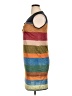 Unbranded Color Block Brown Casual Dress Size XL - photo 5