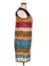 Unbranded Color Block Brown Casual Dress Size XL - photo 4